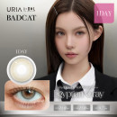 【度あり / 度なし】i-DOL  バッドキャット  エジプシャングレー(ワンデー)/1箱10枚入