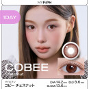【MYFiPN】COBEE / コビー チェスナット(ワンデー)/1箱10枚入
