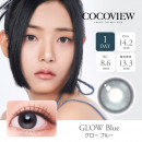 【COCOVIEW(ココビュー)】グローワンデー ブルー(ワンデー)/1箱10枚入