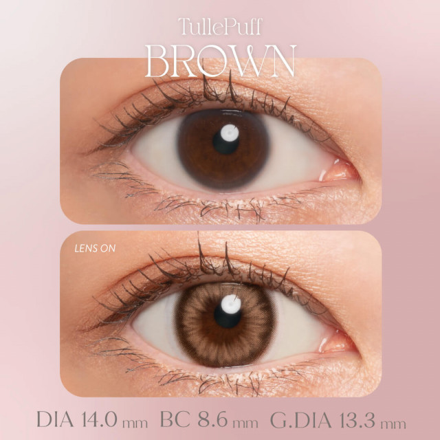 WStoric チュールパフ ブラウン(使用期間6ヶ月)