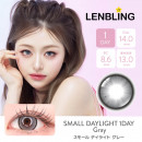 【LENBLING(レンブリン)】スモール デイライト グレー(ワンデー)/1箱10枚入