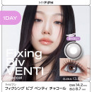 【MYFiPN】Biv / フィクシング ビブ ベンティ チャコール(ワンデー)/1箱10枚入