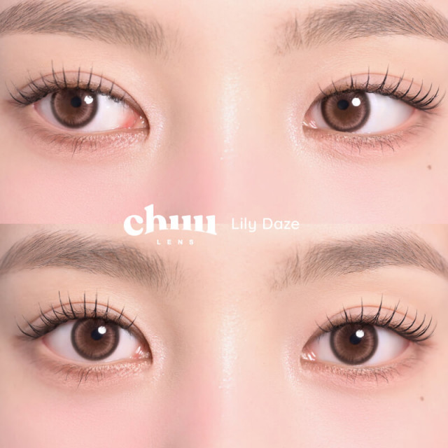 CHUU チューレンズ 】リリーデイズ サンピーチ(ワンデー)/1箱10枚入