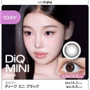 【MYFiPN】DiQ / ディーク ミニ ブラック(ワンデー)/1箱10枚入