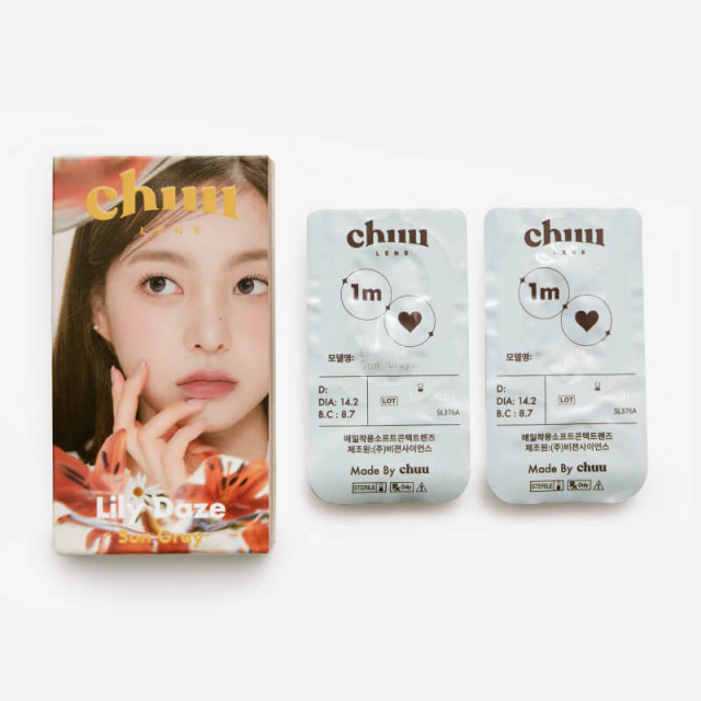 CHUU チューレンズ】リリーデイズ サングレー(使用期間1ヶ月)