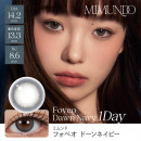 【MIMUNDO (ミムンド)】フォベオ  ドーンネイビー(ワンデー)/1箱10枚入