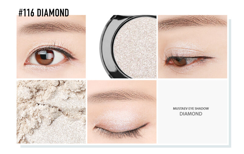 MustaeV(マステブ)アイシャドウ #116 ダイヤモンド