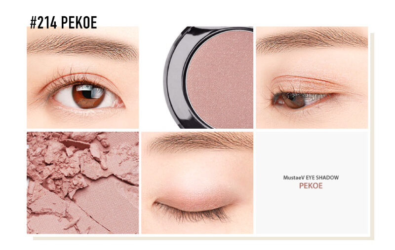 MustaeV(マステブ)アイシャドウ #214 ペコ