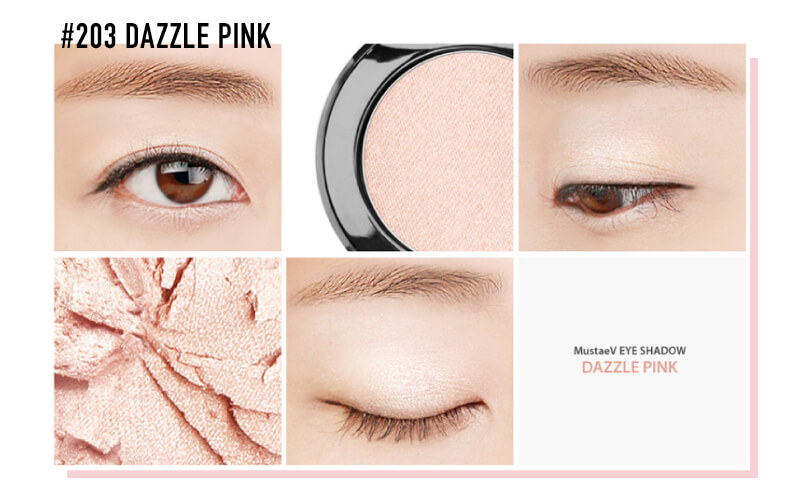 MustaeV(マステブ)アイシャドウ #203 ダズルピンク